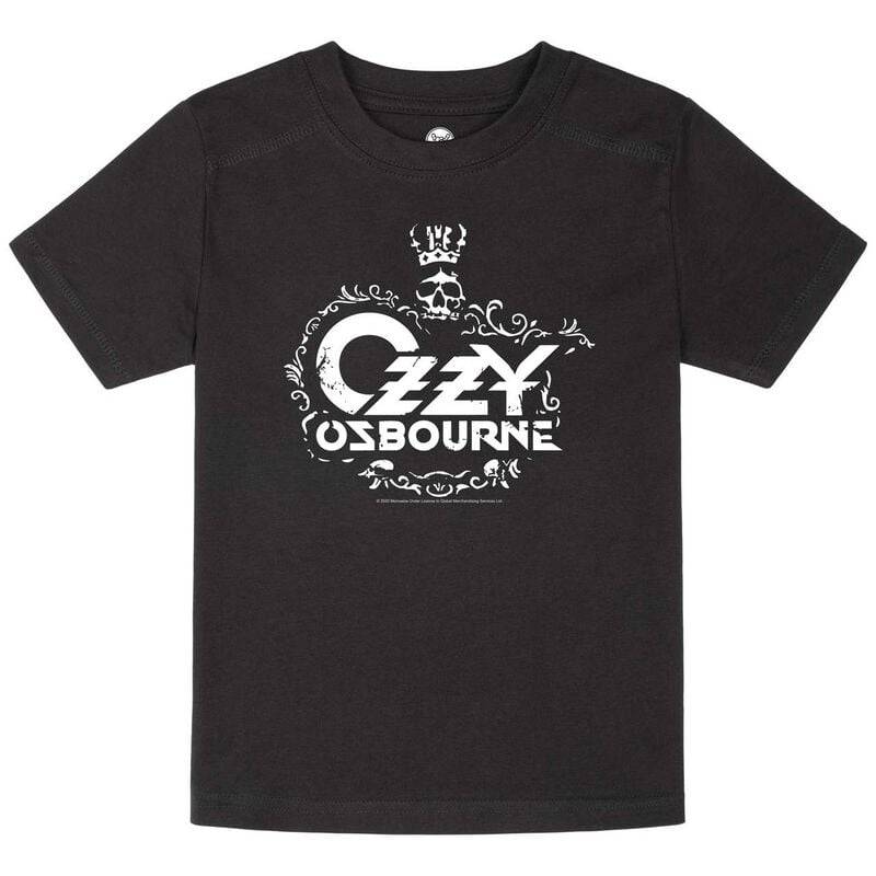 Ozzy Osbourne T-Shirt für Kleinkinder - Metal-Kids - Skull - für Mädchen & Jungen - schwarz  - Lizenziertes Merchandise! von Ozzy Osbourne