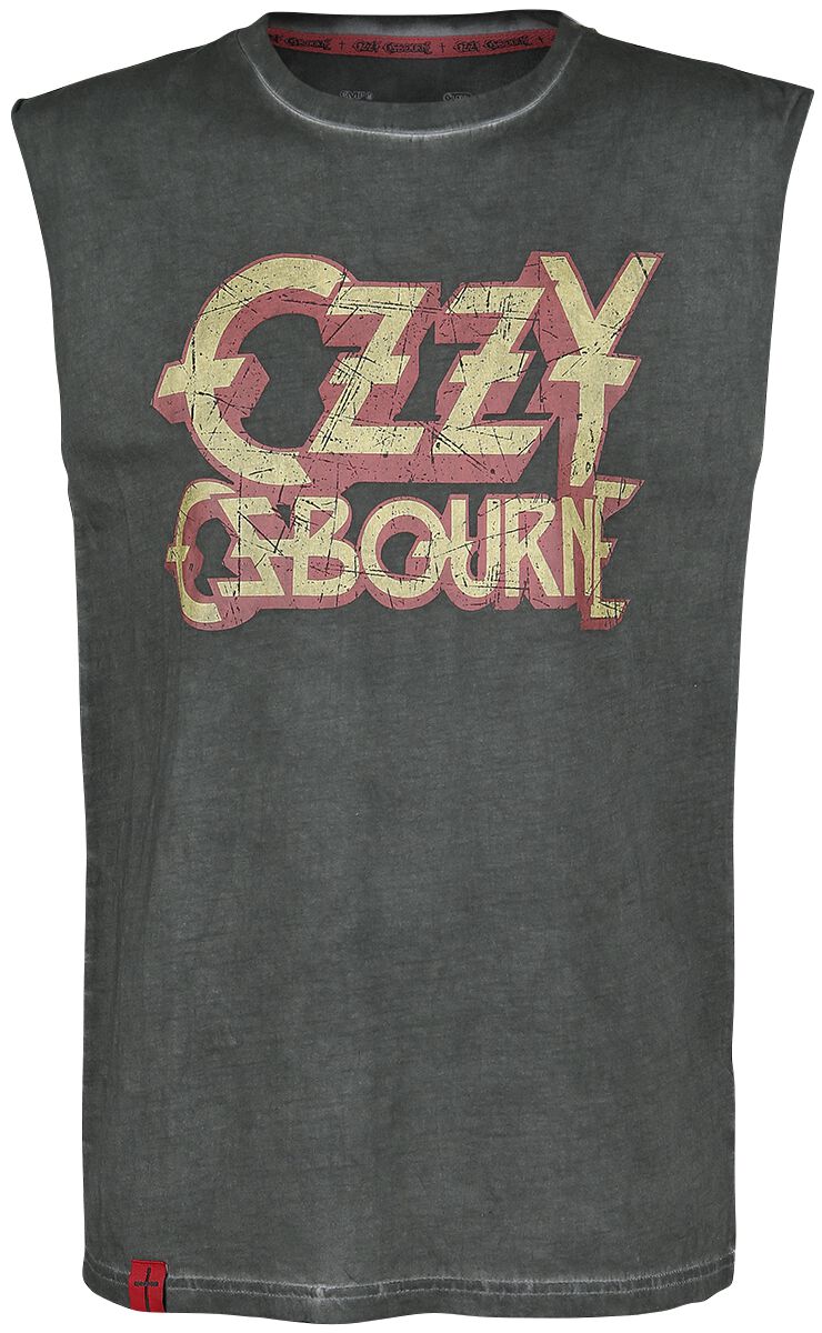 Ozzy Osbourne Tank-Top - EMP Signature Collection - M bis 3XL - für Männer - Größe L - grau  - EMP exklusives Merchandise! von Ozzy Osbourne