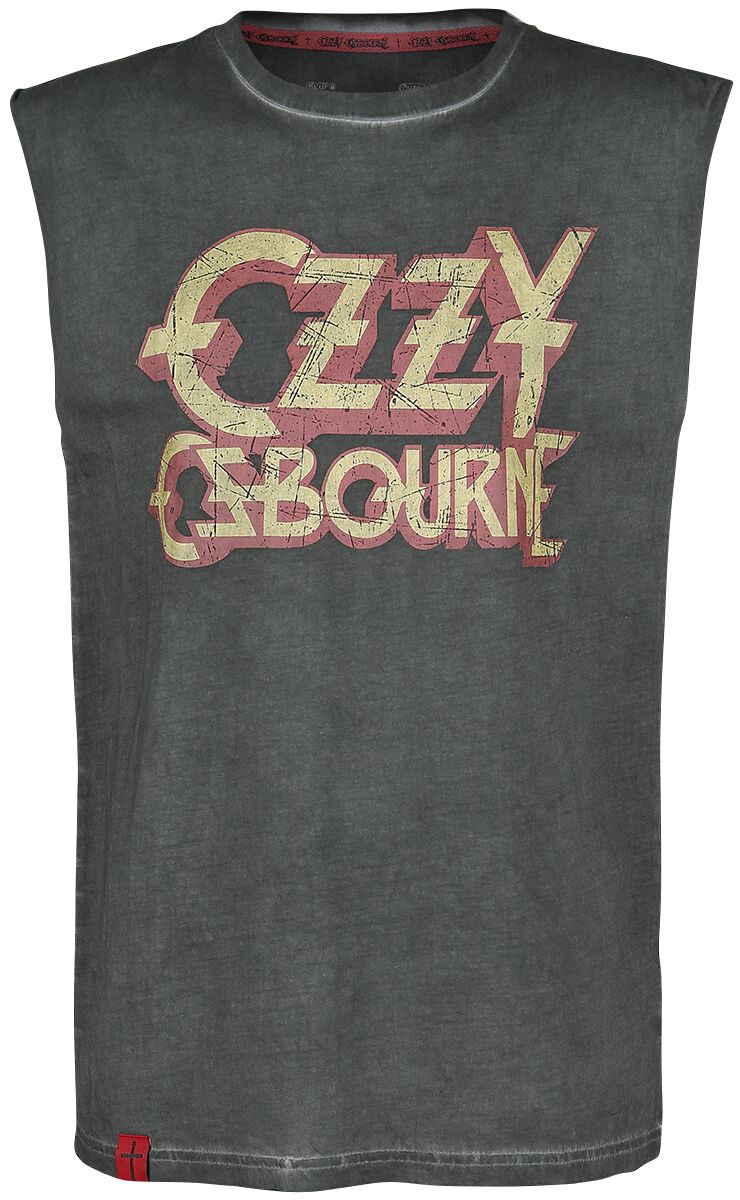 Ozzy Osbourne Tank-Top - EMP Signature Collection - M bis 3XL - für Männer - Größe M - grau  - EMP exklusives Merchandise! von Ozzy Osbourne