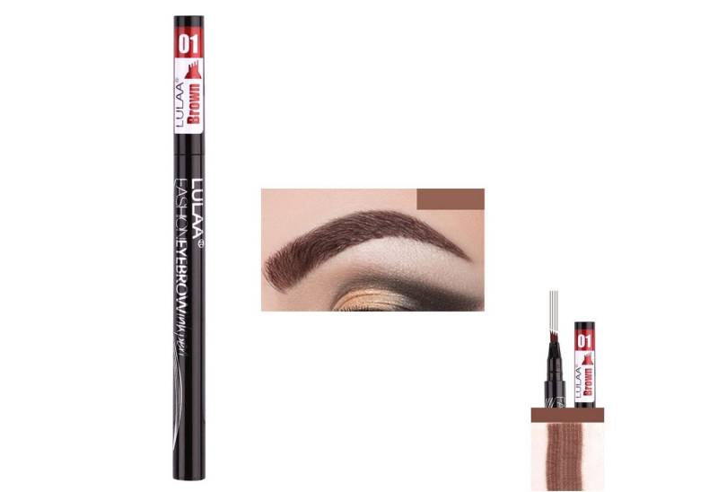 P-Beauty Cosmetic Accessories Augenbrauen-Stift 3D Tattoo Augenbrauen Stift Microblading 24H Wasserfest in 4 Farben, Nicht an Tieren getestet, Reisegröße, Ohne Duft, Hypoallergen von P-Beauty Cosmetic Accessories