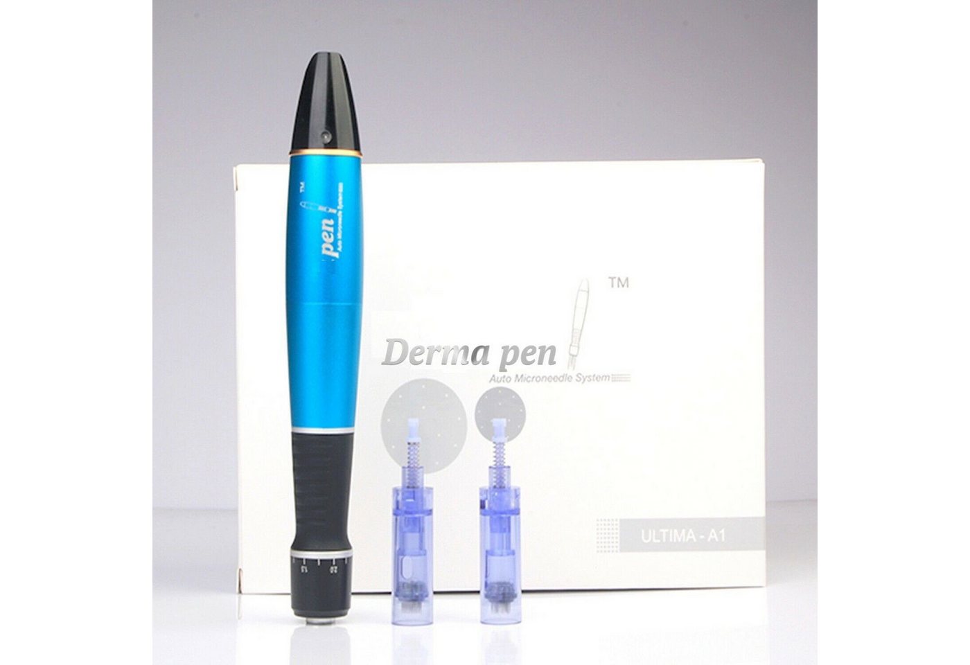 P-Beauty Cosmetic Accessories Dermaroller Derma Pen Microneedling A1 W Gerät inkl. 2 Nadeln von P-Beauty Cosmetic Accessories