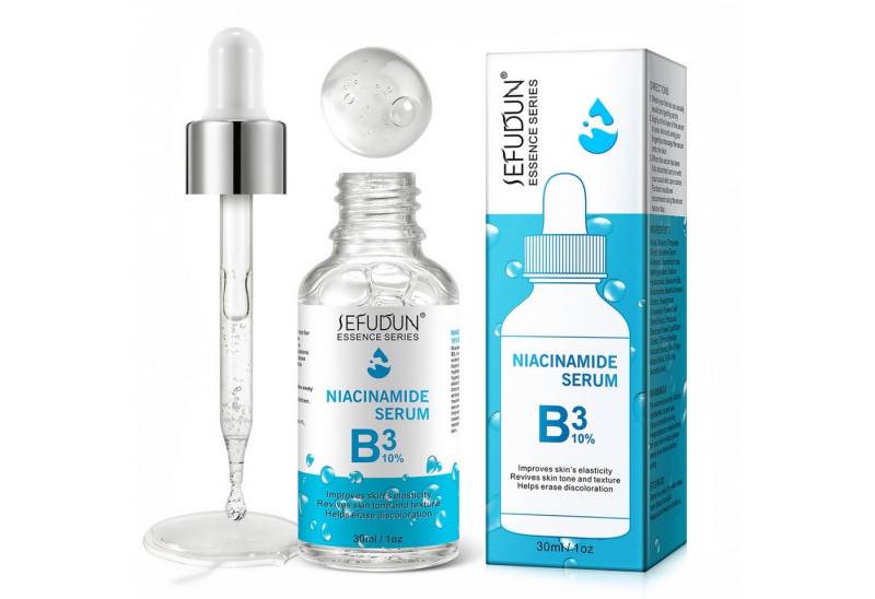 P-Beauty Cosmetic Accessories Gesichtsserum Niacinamide Hyaluronsäure B3 10% Haut Face Serum Microneedling, 1-tlg., Gesichtspflege, Serum, NIACINAMIDE SERUM B3 von P-Beauty Cosmetic Accessories