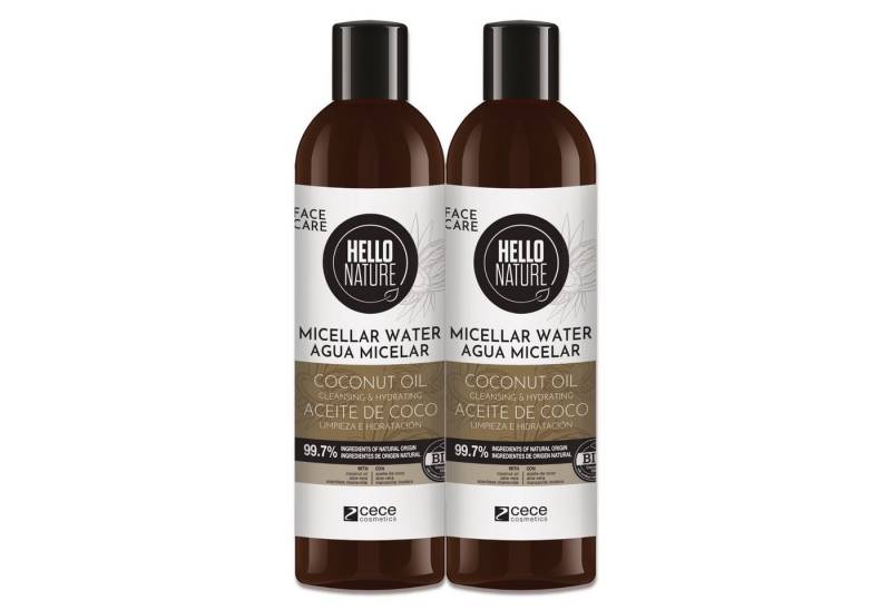 P-Beauty Cosmetic Accessories Gesichtswasser Mizellenwasser Gesicht Cleanser Gesichtsreinigung mit Kokosöl Bio, 2-tlg., Mizellenwasser, Gesichtspflege, Gesichtswasser, Make-up Entferner von P-Beauty Cosmetic Accessories