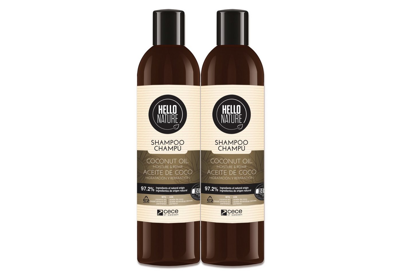 P-Beauty Cosmetic Accessories Haarshampoo Repair Kokosöl Pantenol Naturkosmetik Haarpflege Haarschäden Bio Vegan, 2-tlg., Haarpflege,Haarshampoo, Pflegt die Kopfhaut von P-Beauty Cosmetic Accessories