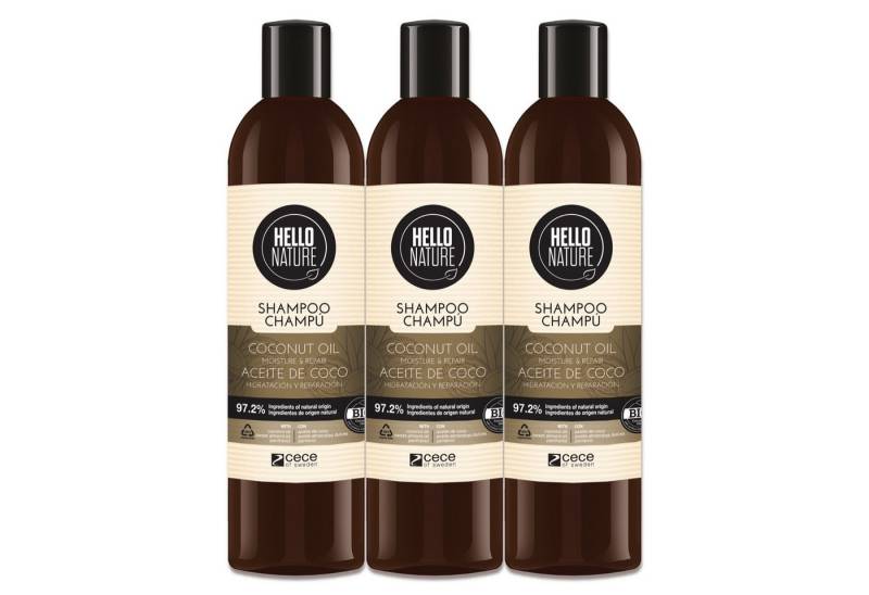 P-Beauty Cosmetic Accessories Haarshampoo Repair Kokosöl Pantenol Naturkosmetik Haarpflege Haarschäden Bio Vegan, 3-tlg., Haarpflege,Haarshampoo, Pflegt die Kopfhaut von P-Beauty Cosmetic Accessories