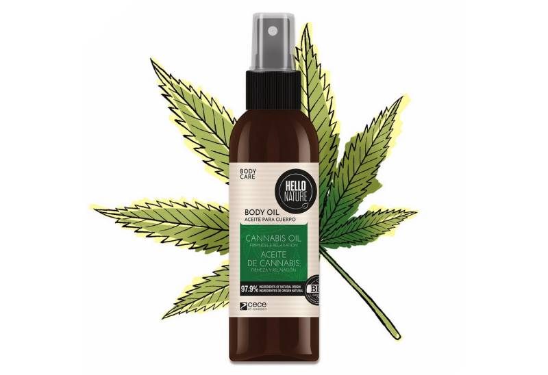 P-Beauty Cosmetic Accessories Körperöl Hello Nature Gesicht Body Öl Hanföl Cannabis Körperpflege Bio, 1-tlg., Körperöl, Hautpflege, Hanf-Öl von P-Beauty Cosmetic Accessories