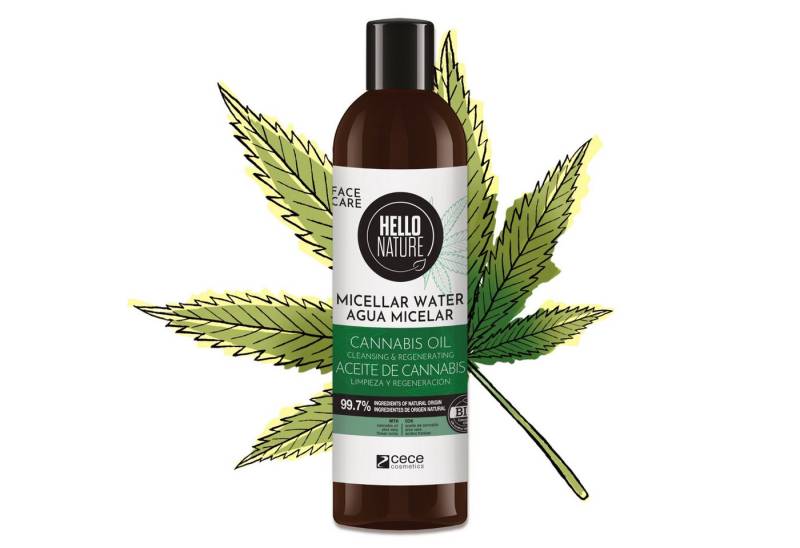 P-Beauty Cosmetic Accessories Make-up-Entferner Mizellenwasser Gesicht Cleanser Hanföl Gesichtsreinigung Hello Nature, 1-tlg., Mizellenwasser, Gesichtsreinigung, Gesichtspflege, Make-up von P-Beauty Cosmetic Accessories