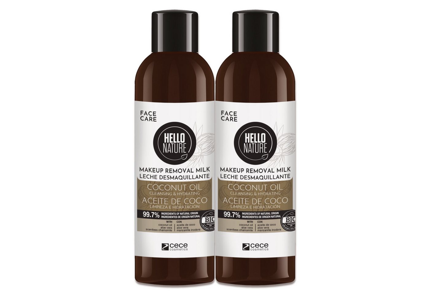 P-Beauty Cosmetic Accessories Make-up-Entferner Reinigungsmilch Cocos Entferner Makeup Removal Cleansing Milk, 2-tlg., Make-Up Entferner, Gesichtspflege, Gesichtsreinigung von P-Beauty Cosmetic Accessories