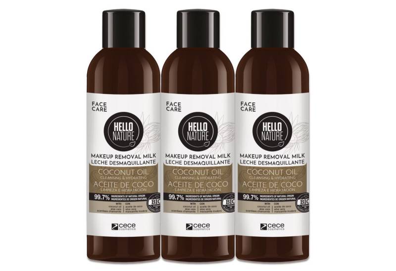 P-Beauty Cosmetic Accessories Make-up-Entferner Reinigungsmilch Cocos Entferner Makeup Removal Cleansing Milk, 3-tlg., Make-Up Entferner, Gesichtspflege, Gesichtsreinigung von P-Beauty Cosmetic Accessories