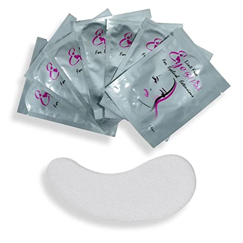 P-Beauty Augenpads | 100 Stück | Wimpern Pads für Wimpernverlängerung | Wimpernlifting Pad | Eyelash Pad | Gel Patch for Eyelash Extensions | Hydrogel, Aloe Vera und Vitamin C | Form: Dynamisch Breit von P-Beauty