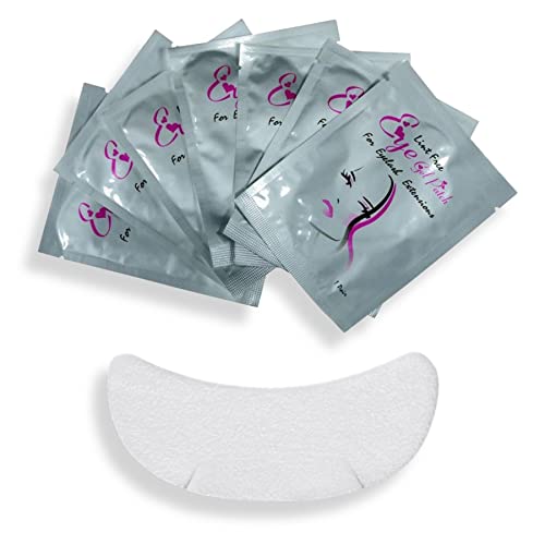 P-Beauty Augenpads | 100 Stück | Wimpern Pads für Wimpernverlängerung | Wimpernlifting Pad | Eyelash Pad | Gel Patch for Eyelash Extensions | Hydrogel-Film mit Aloe Vera und Vitamin C | Form: Aktiv von P-Beauty