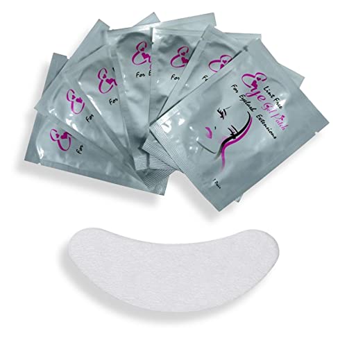 P-Beauty Augenpads | 100 Stück | Wimpern Pads für Wimpernverlängerung | Wimpernlifting Pad | Eyelash Pad | Gel Patch for Eyelash Extensions | Hydrogel mit Aloe Vera und Vitamin C | Form: Klassisch von P-Beauty