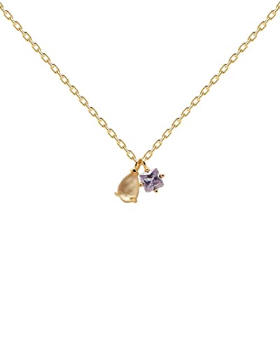 PdPaola Damen-Kette 925er Silber Zirkonia One Size 88031253 von P D PAOLA