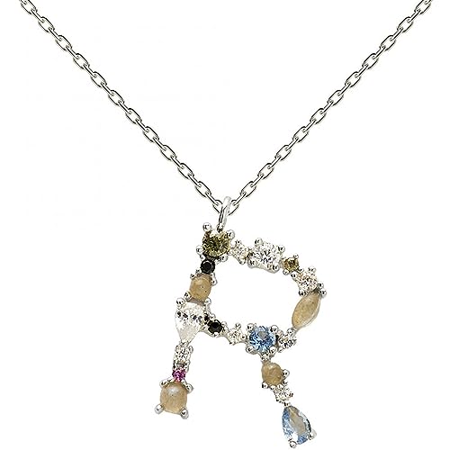 PD Paola Damen-Kette 925er Silber Labradorit One Size R 32012149 von P D PAOLA