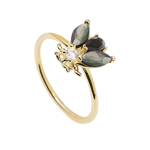 PDPAOLA - Zaza Ring - 925er Sterlingsilber 18k Vergoldung - Damenschmuck von P D PAOLA