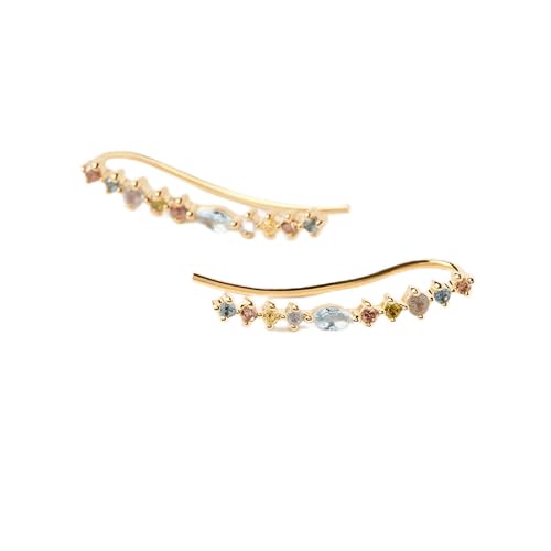 PDPaola Color Damen-Ohrringe aus 925er Silber – Zirkonia von P D PAOLA