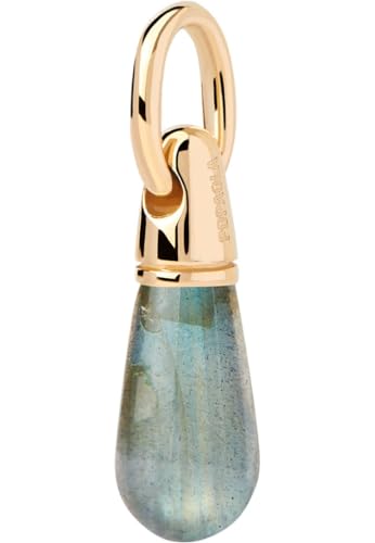 PdPaola Damen-Anhänger 925er Silber Labradorit Small Grün 32026152 von P D PAOLA