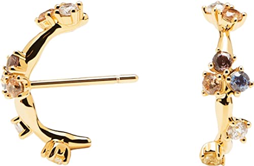 Pendientes P D Paola Zoe AR01-290-U baño oro von P D PAOLA