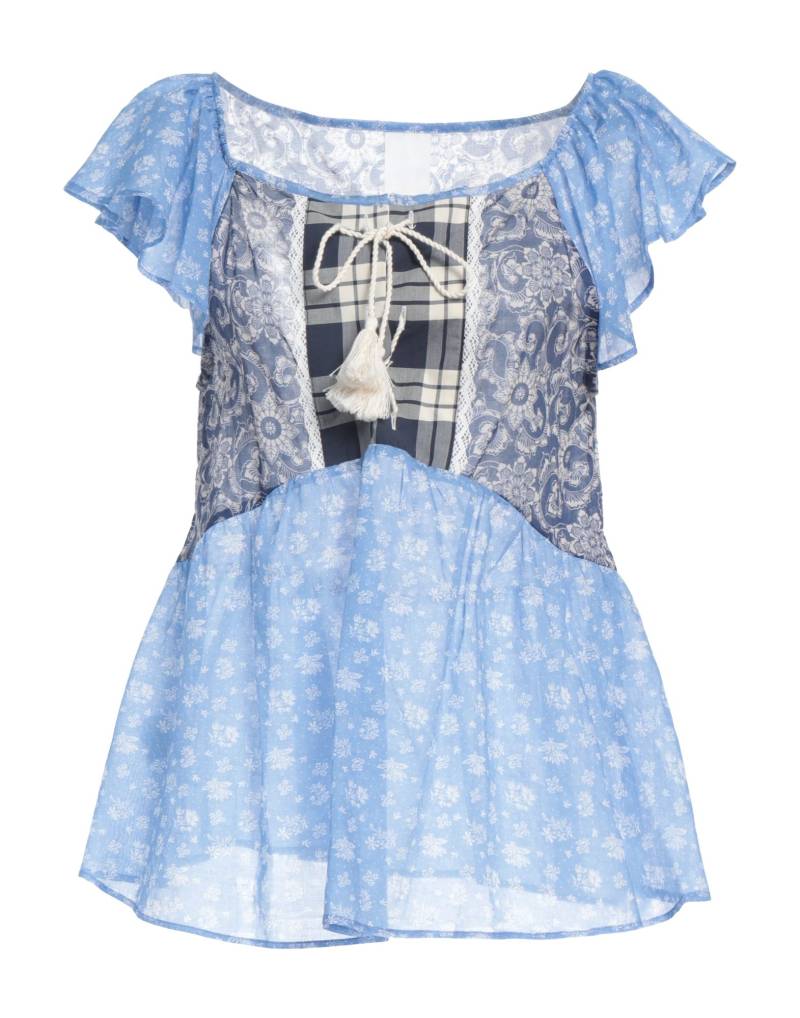 P_JEAN Top Damen Azurblau von P_JEAN