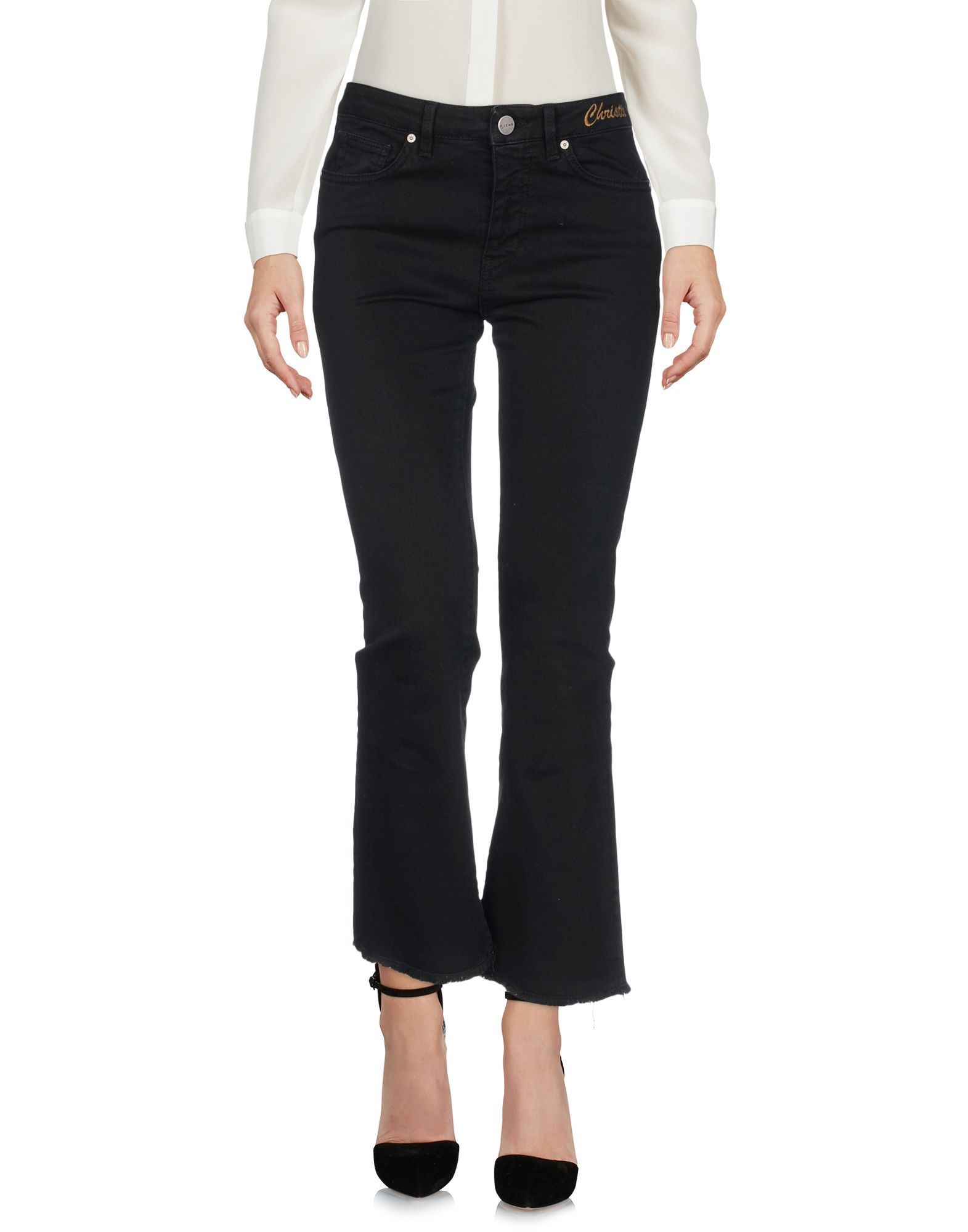 P_JEAN Hose Damen Schwarz von P_JEAN