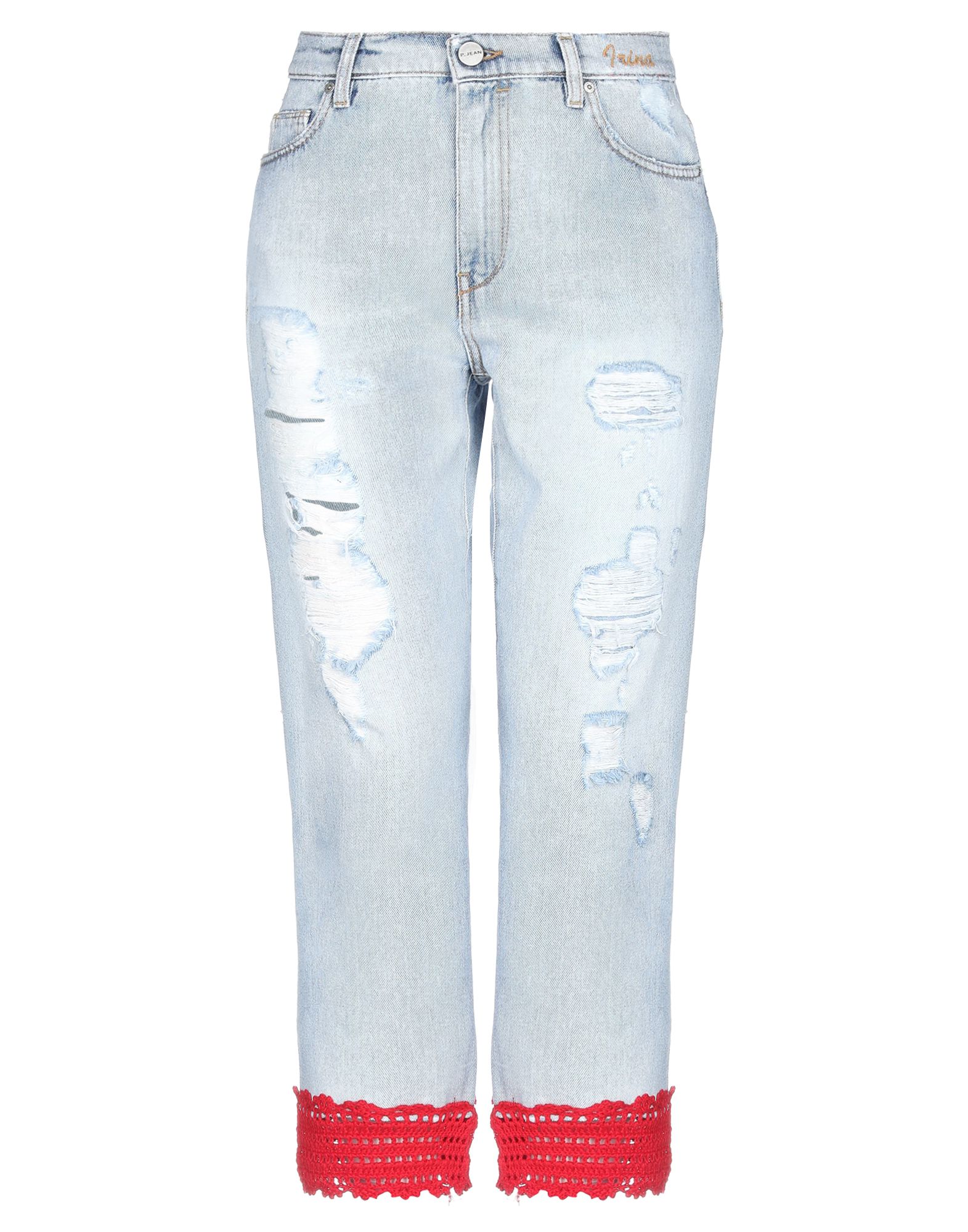 P_JEAN Jeanshose Damen Blau von P_JEAN