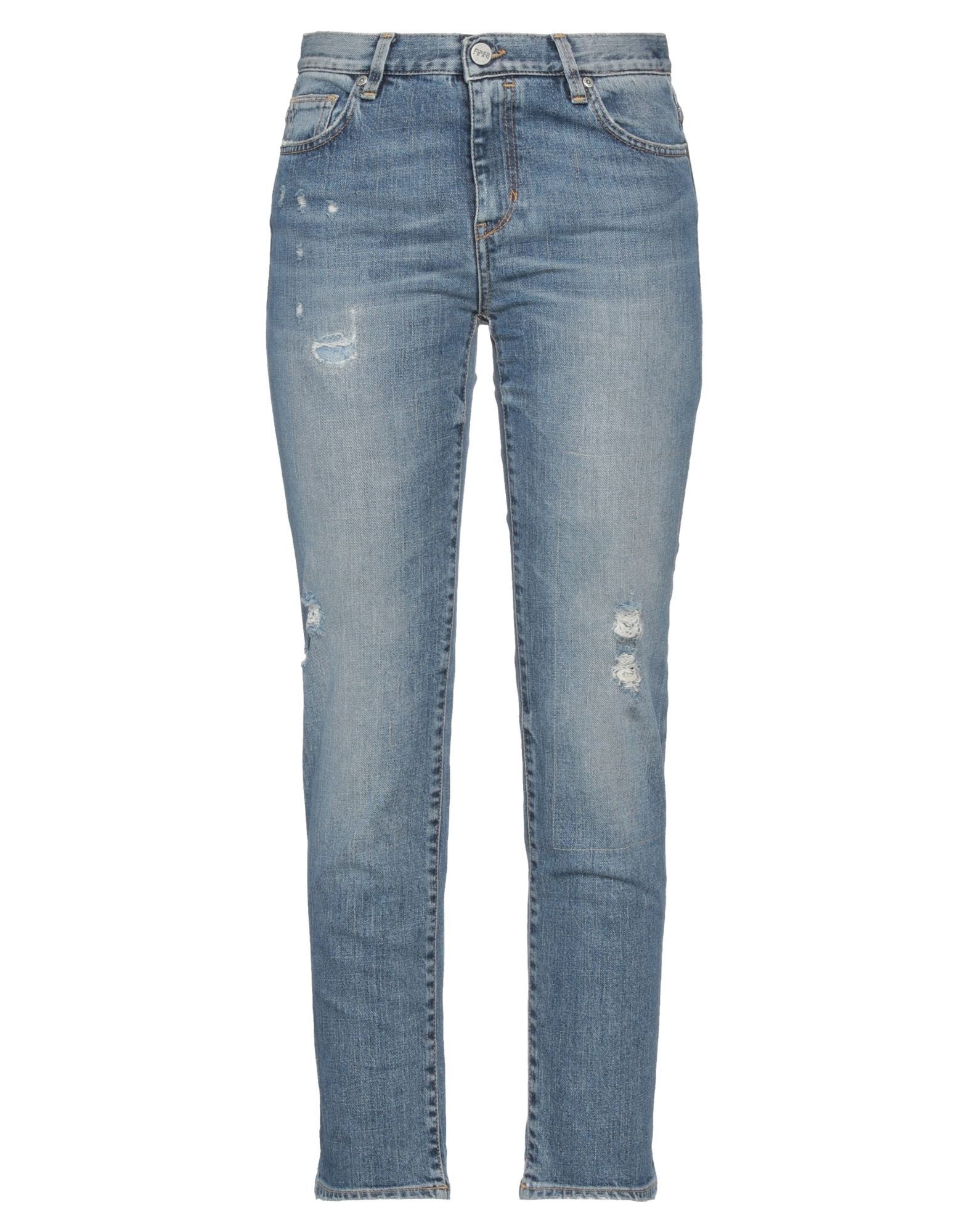 P_JEAN Jeanshose Damen Blau von P_JEAN