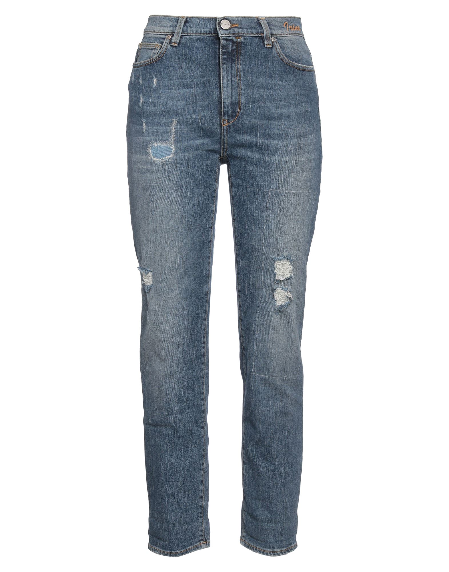 P_JEAN Jeanshose Damen Blau von P_JEAN