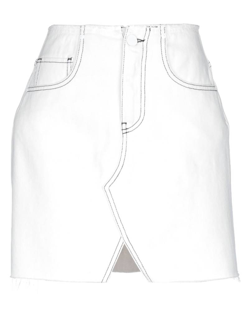 P_JEAN Jeansrock Damen Weiß von P_JEAN