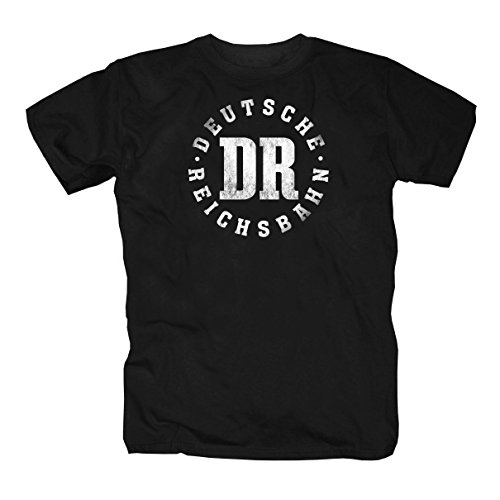 DR Deutsche Reichsbahn T-Shirt Shirt Bahnhof Lokomotive DDR Mitropa Eisenbahn Lok XXL von P-T-D