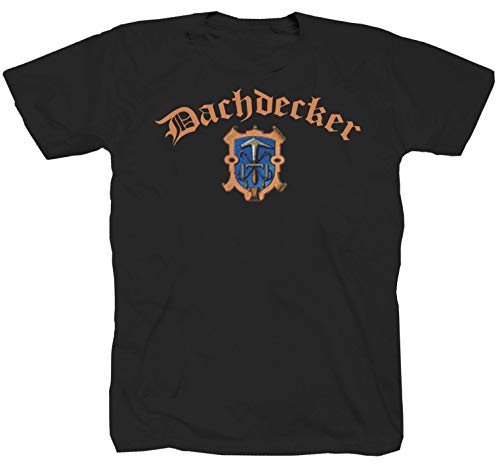 Dachdecker Handwerk Handwerker Zimmermann Zunft Arbeitskleidung T-Shirt Shirt Polo L von P-T-D