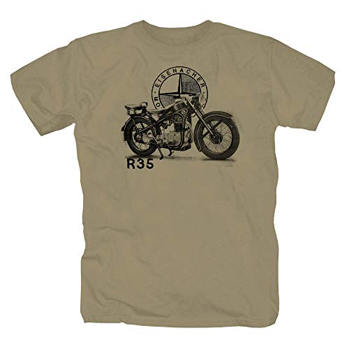 EMW Sand Jawa Enduro Chopper DKW DDR AWO MZ Simson Motorrad Oldtimer ETZ Schwalbe S 51 RT 125 Shirt Polo T-Shirt XXL von P-T-D