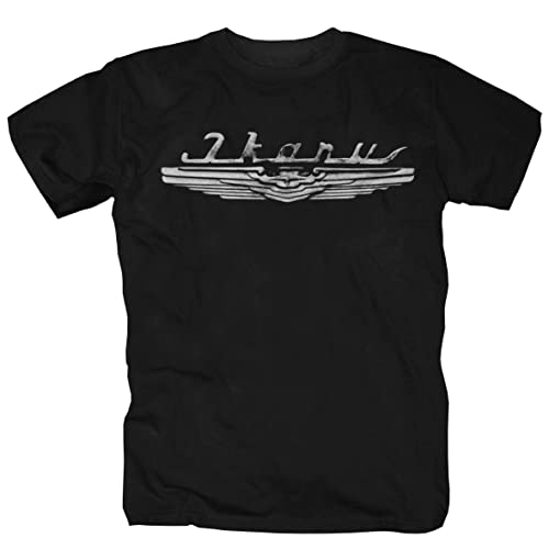 Ikarus Bus Ungarn Ostdeutschland Simson S 51 Enduro Trabant Wartburg MZ S51 Schwalbe Polo Shirt T-Shirt 4XL XXXXL von P-T-D