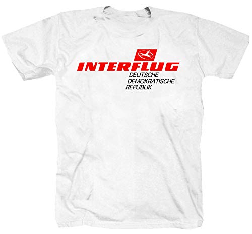 Interflug T-Shirt Shirt Weiss 5XL XXXXXL von P-T-D