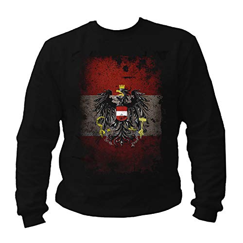 P-T-D Österreich Austria Alpen Mozart Sissi Donau Wien Salzburg Pullover Sweatshirt M von P-T-D