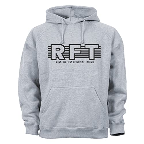 P-T-D RFT Radio S51 Ostdeutschland Trabant Simson Wartburg MZ Moped DDR Hoodie XL, Grau von P-T-D