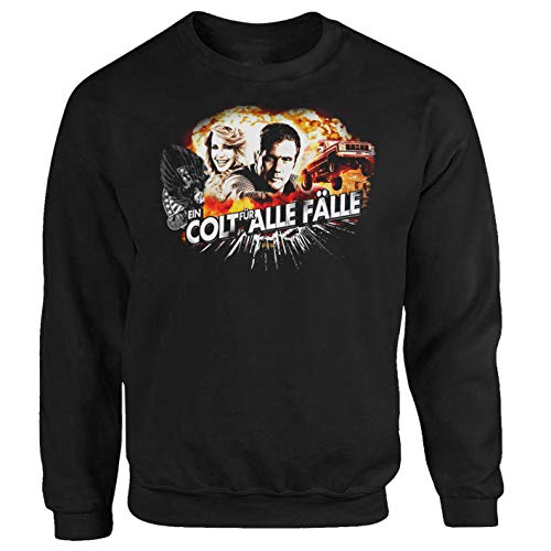 P-T-D Stuntman EIN Colt für alle Fälle Fall Guy Seavers Baywatch A-Team Serie Pullover Sweatshirt S von P-T-D