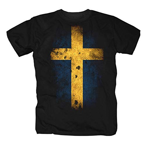 Schweden Norwegen Wikinger Island Loki Truck Trucker Chopper Bobber Ragnar Irland Schottland Vikings T-Shirt Shirt Polo L von P-T-D