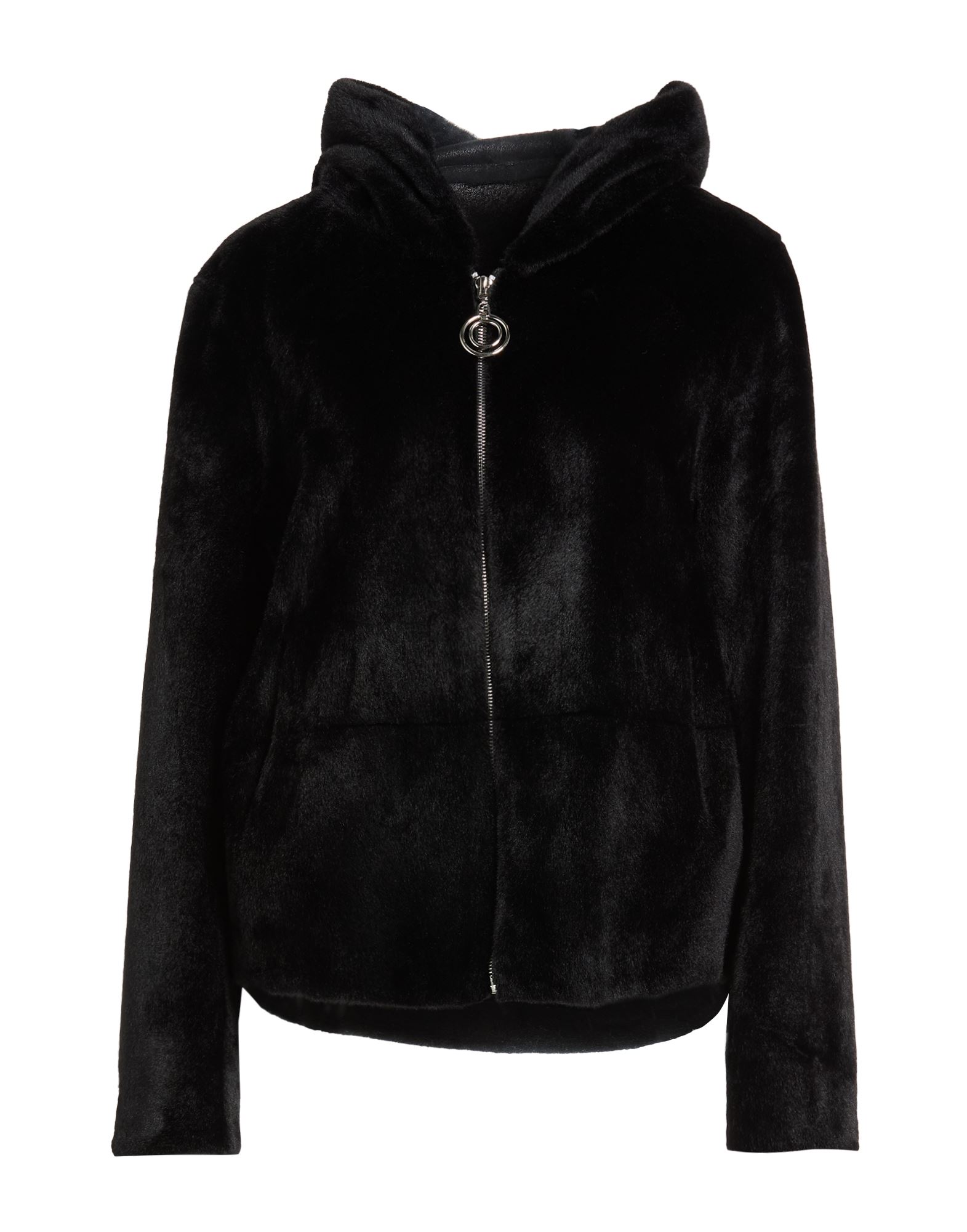 P & T Shearling- & Kunstfell Damen Schwarz von P & T