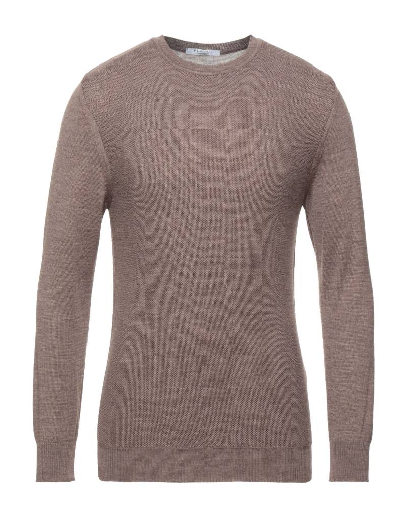 P. LANGELLA Pullover Herren Khaki von P. LANGELLA