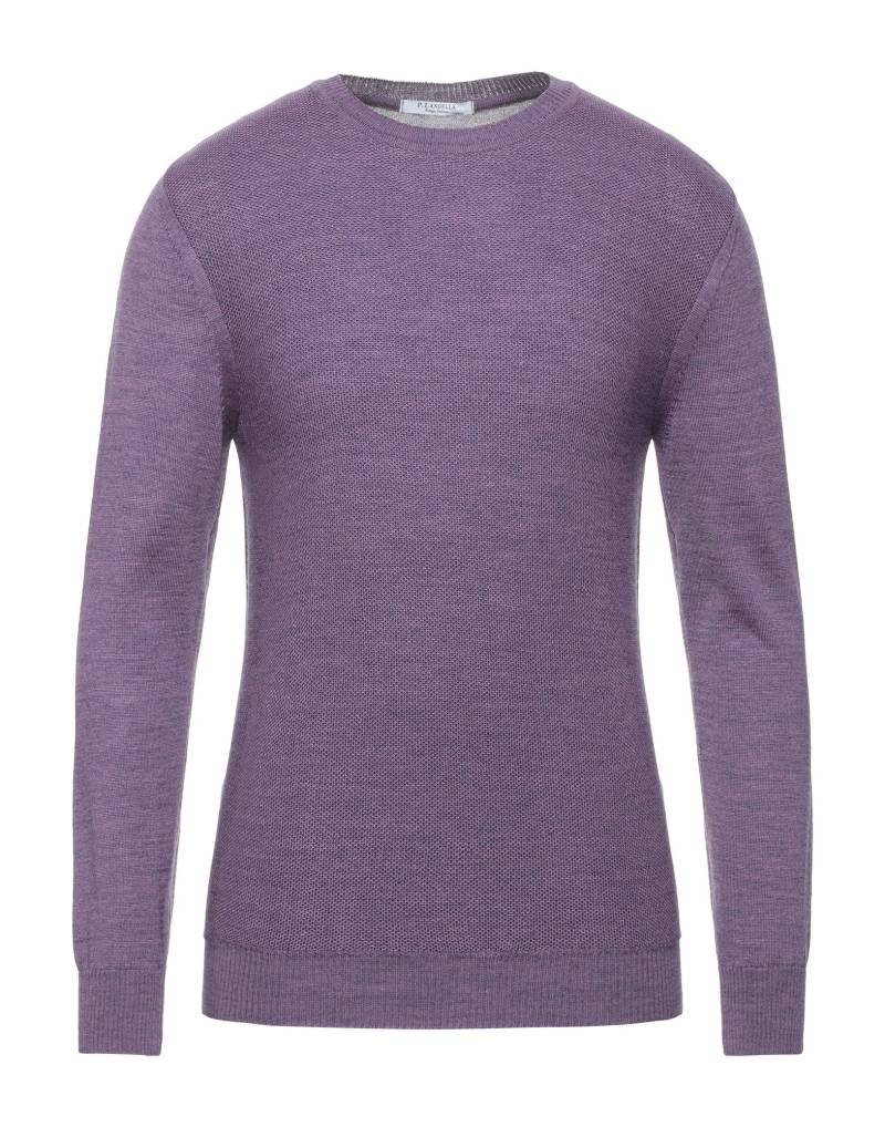 P. LANGELLA Pullover Herren Violett von P. LANGELLA