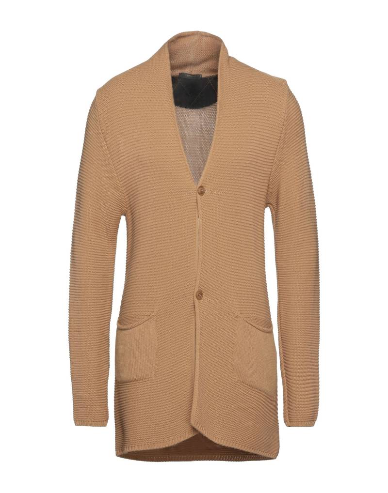 P. LANGELLA Strickjacke Herren Sand von P. LANGELLA