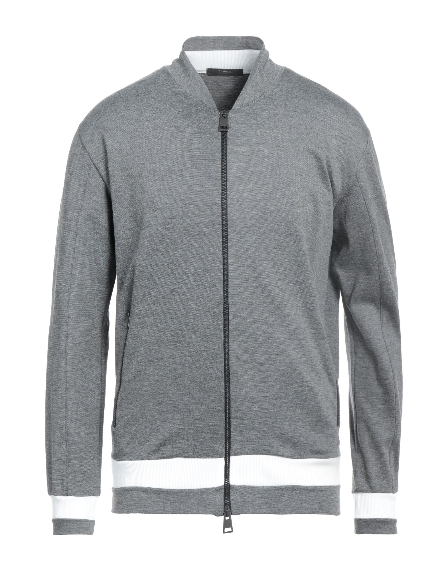 P. LANGELLA Sweatshirt Herren Grau von P. LANGELLA