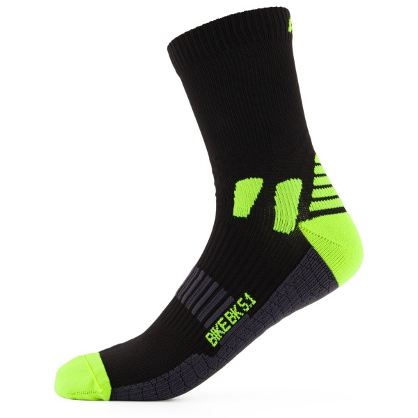 P.A.C. - BK 5.1 Bike Extreme - Radsocken Gr 44-47 schwarz von P.A.C.
