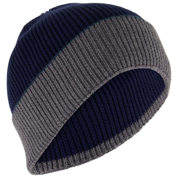 P.A.C. - Blocwul Beanie - Mütze Gr One Size blau/grau von P.A.C.