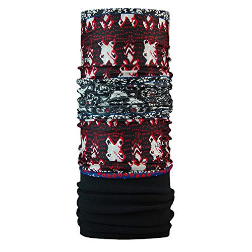 P.A.C. Fleece Multifunktionstuch - Outdoortuch, Unisex, Schlauchtuch mit Fleece, Wandern, Skifahren, Klettern, Laufen von P.A.C.