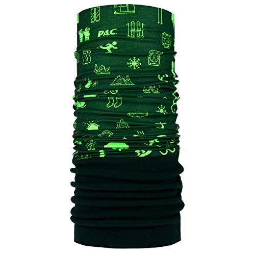 P.A.C. Fleece Multifunktionstuch - Outdoortuch, Unisex, Schlauchtuch mit Fleece, Wandern, Skifahren, Klettern, Laufen von P.A.C.