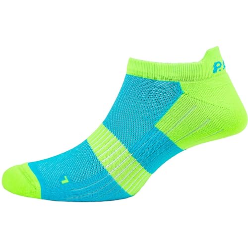 P.A.C. Footie Active atmungsaktive Unisex Funktionssocken, No Show Socks, Laufsocken, Invisible Sneaker Socks von P.A.C.