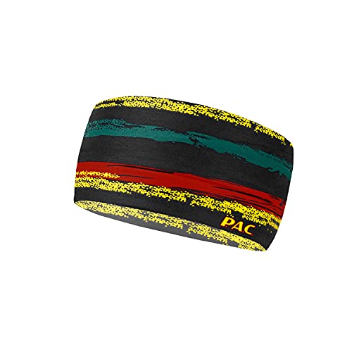 P.A.C. Headband Rastafari Multifunktionstuch - funktionelles Mikrofaser Stirnband, Halstuch, Schal, Kopftuch, Unisex von P.A.C.