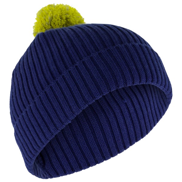 P.A.C. - Kid's Oloma Reflective Pom Beanie - Mütze Gr One Size blau von P.A.C.