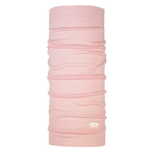 P.A.C. Kids Merino Wool Rose Shadow Multifunktionstuch - Merinowoll Schlauchtuch, 10 Anwendungsmöglichkeiten von P.A.C.